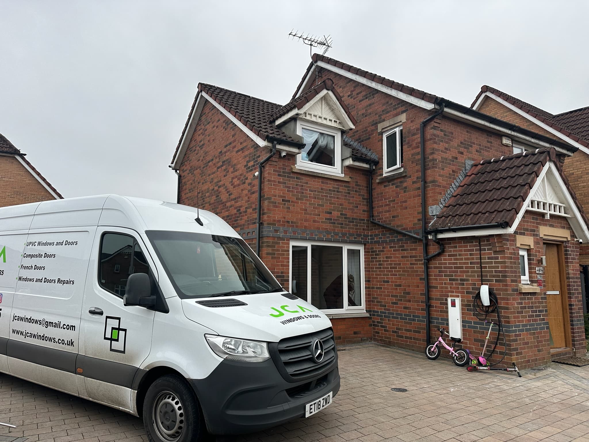 Exterior cladding installation